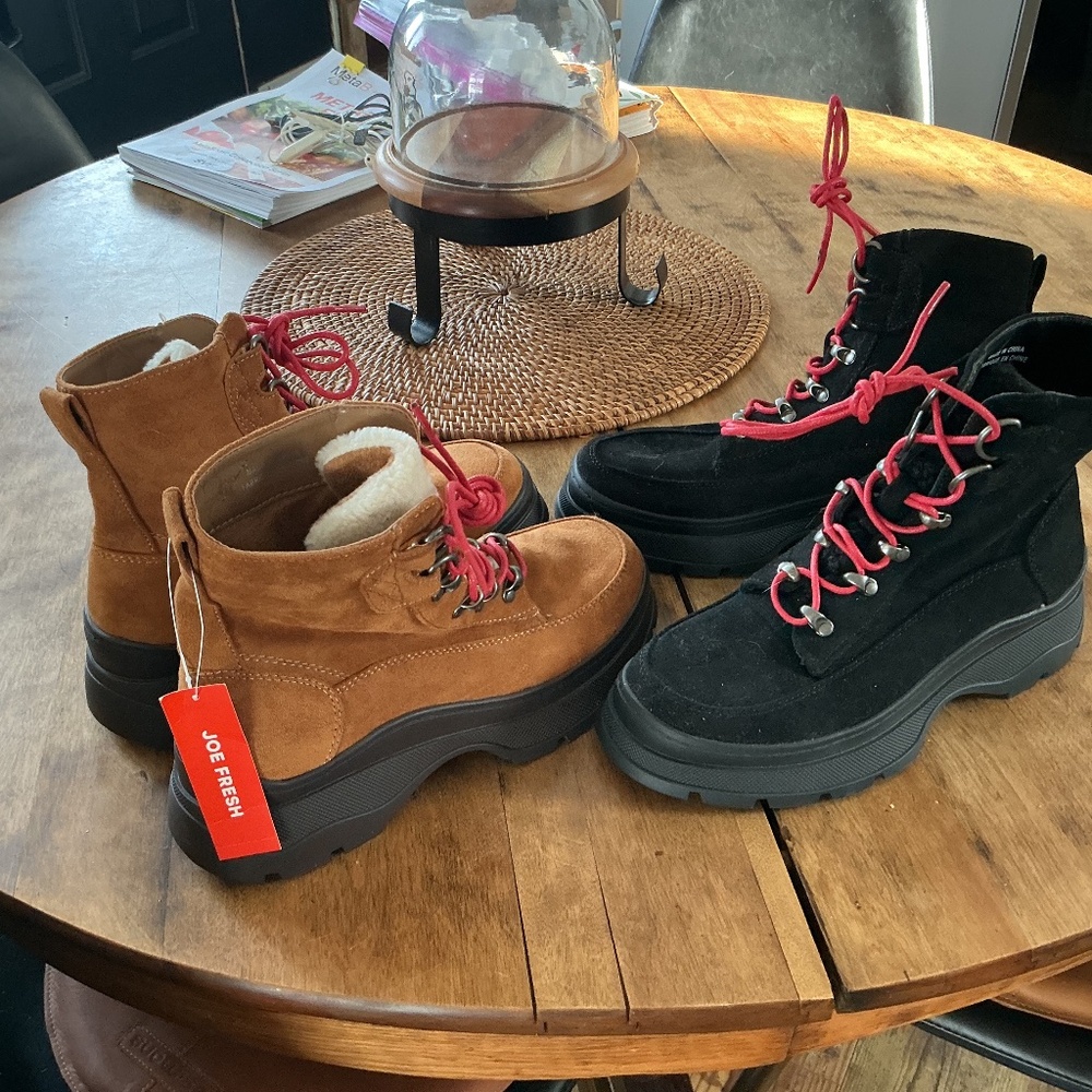 2 pairs Joe Fresh Boots